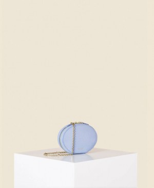 Blue Cafuné Egg Chain Women's Mini Bags | PDC3195MH