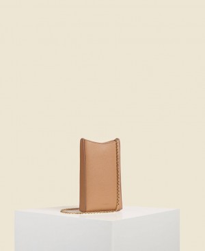 Brown Cafuné Camber Sling Women's Phone Bag | EDU8048YF