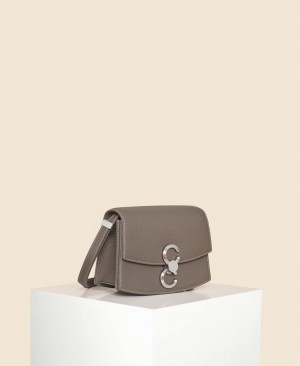 Grey Brown Cafuné Small Pendulum Women's Crossbody Bags | WPA2469MV