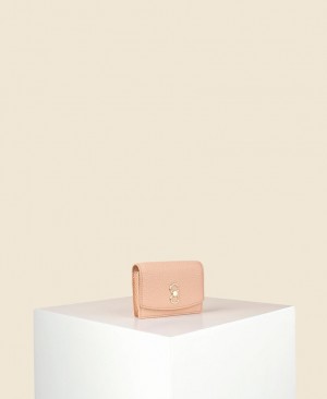 Pink Cafuné Double-C Women's Cardholders | RYG9975PP