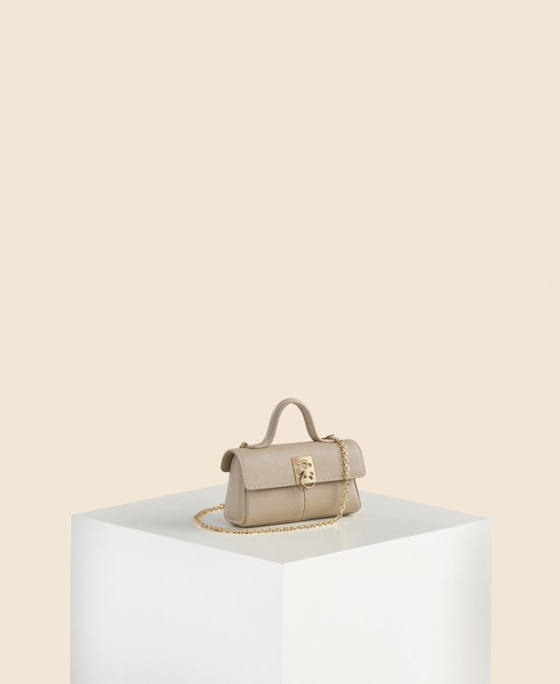 Beige Cafuné Mini Stance Box Set Women's Mini Bags | ZCM1426OZ