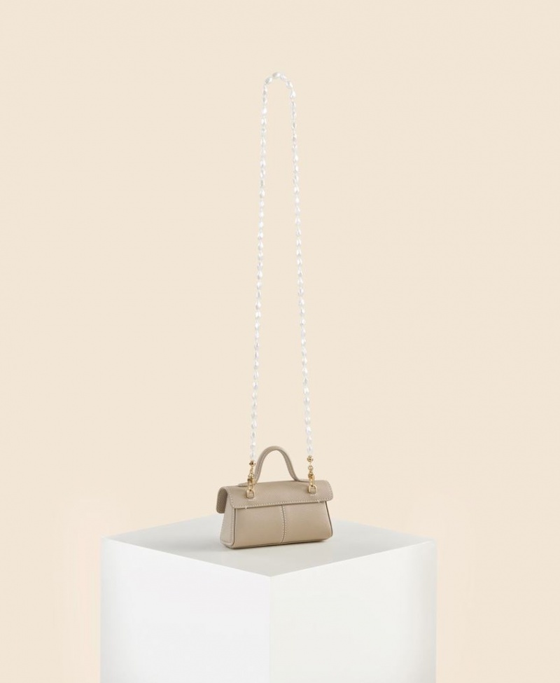 Beige Cafuné Mini Stance Box Set Women's Mini Bags | ZCM1426OZ