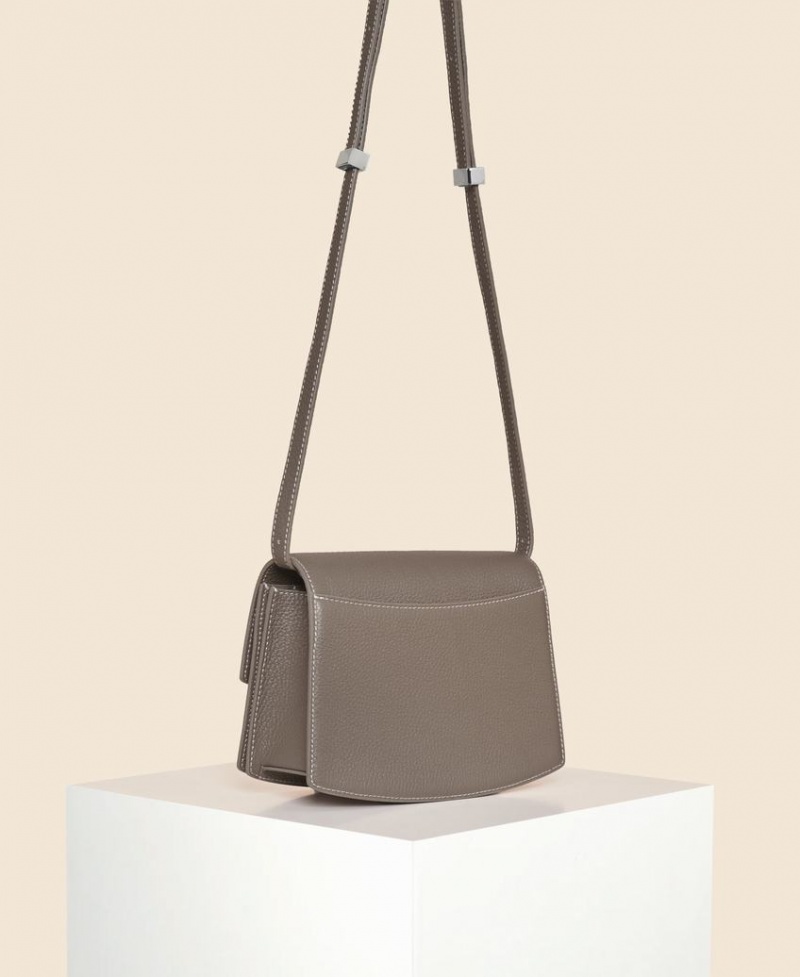 Grey Brown Cafuné Small Pendulum Women's Crossbody Bags | WPA2469MV