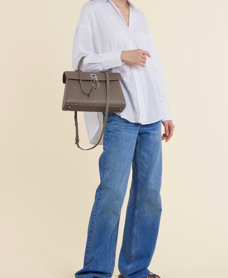 Grey Brown Cafuné Stance Bag Women's Shoulder Bags | SAT3365RD