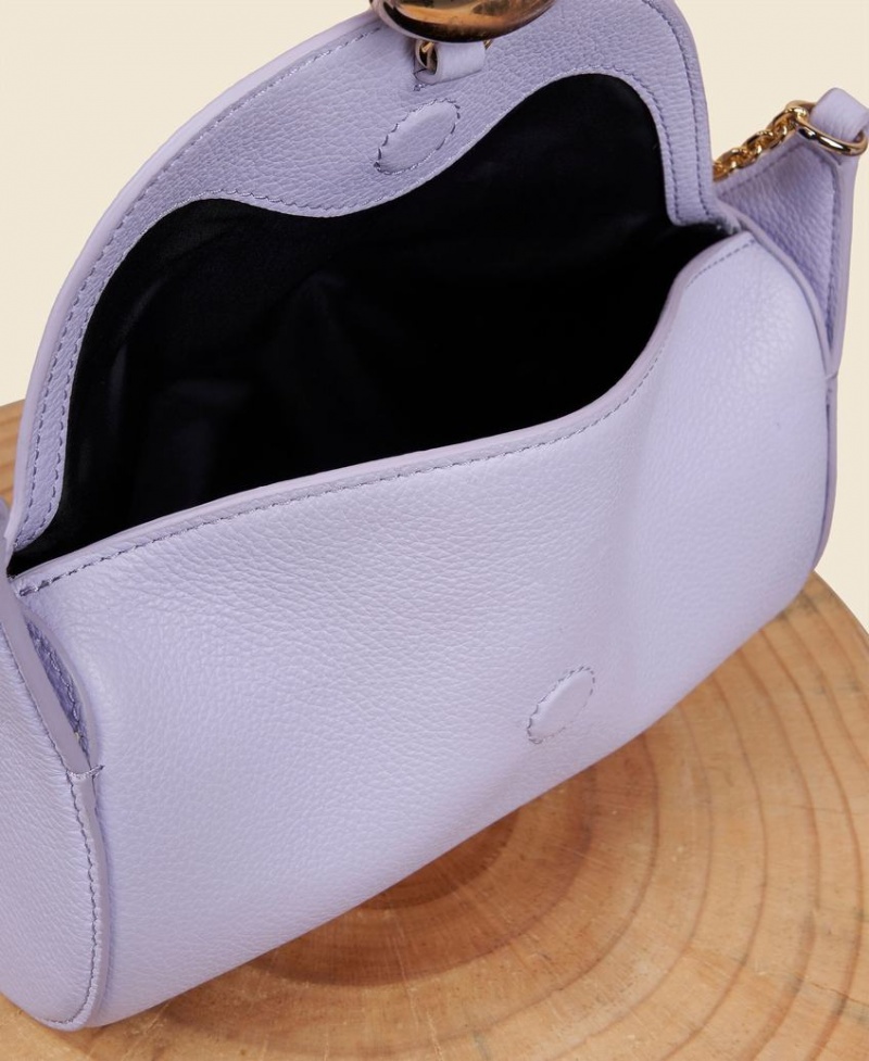 Purple Cafuné Mini Drop Duffel Women's Shoulder Bags | QTK8454IU