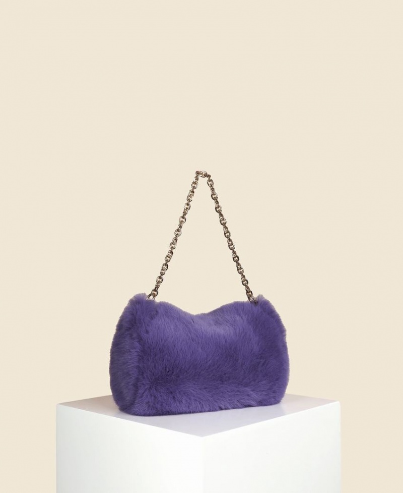 Purple Cafuné Mini Drop Duffel Women's Shoulder Bags | SKK6632PR